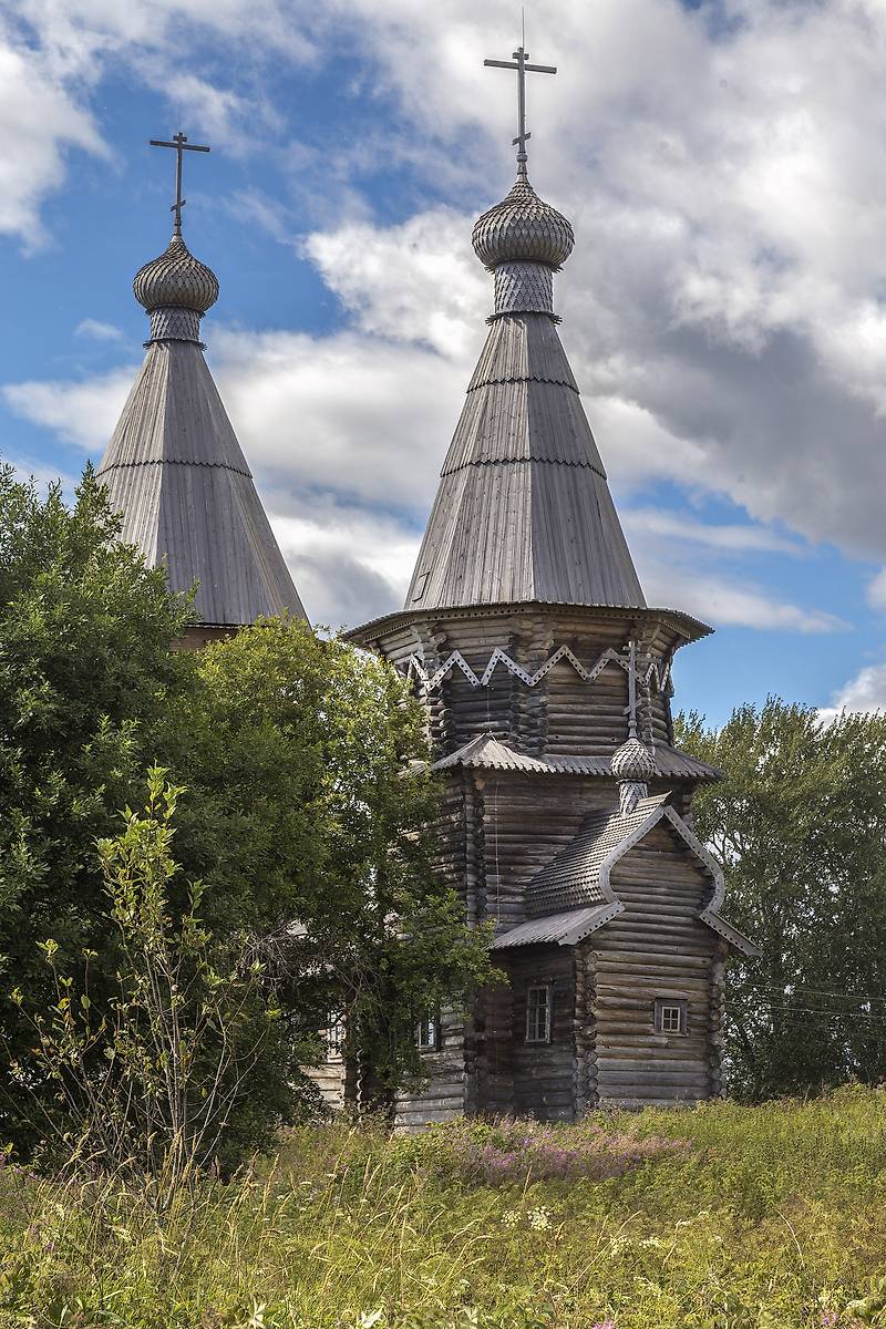 фасады. Церковь Варвары великомученицы, Типиницы (Медвежьегорский район, Республика Карелия)
