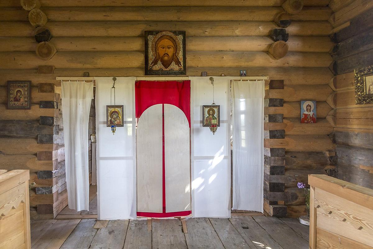 интерьер и убранство. Церковь Варвары великомученицы, Типиницы (Медвежьегорский район, Республика Карелия)