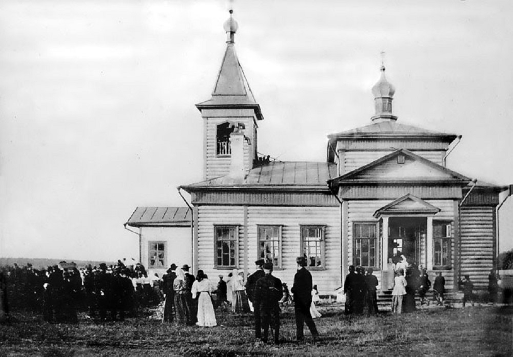 Церковь Рождества Христова, Большие Дворы (Павлово-Посадский городской округ и г. Электрогорск, Московская область). архивная фотография, Фото из фондов МВК «Княжий Двор»