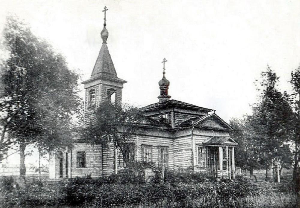 Церковь Рождества Христова, Большие Дворы (Павлово-Посадский городской округ и г. Электрогорск, Московская область). архивная фотография, Фото  М.Б. Топольского. 