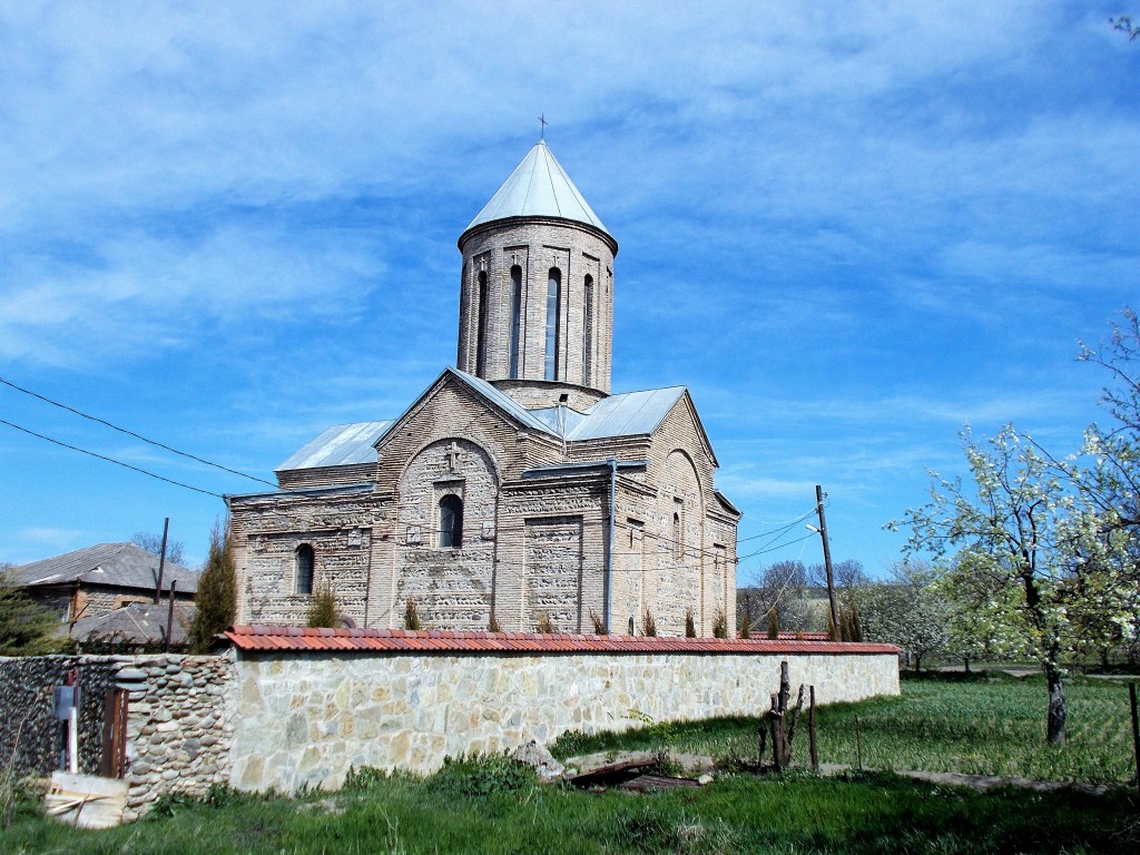 Руиси. Собор Успения Пресвятой Богородицы. фасады, вид с ю-в