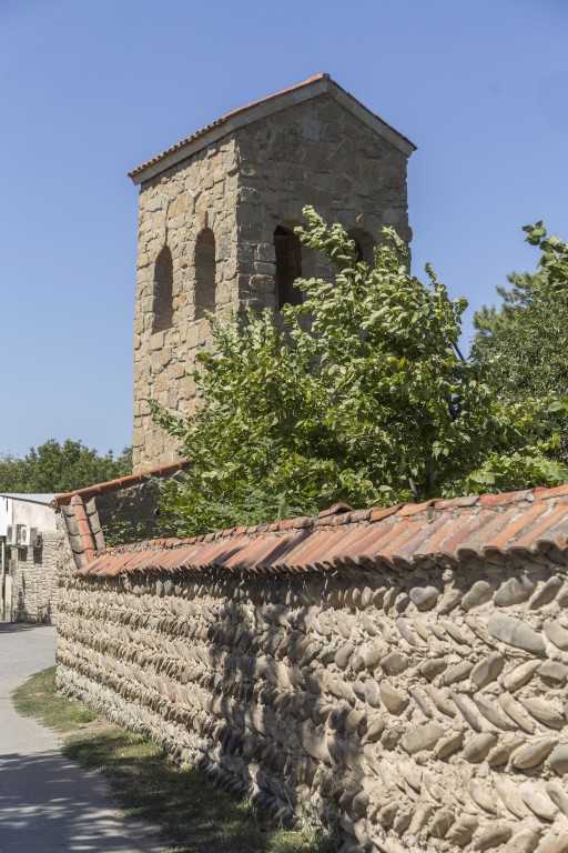 Брети. Монастырь Георгия Победоносца. фасады, башня-колокольня, построенная в XXI веке