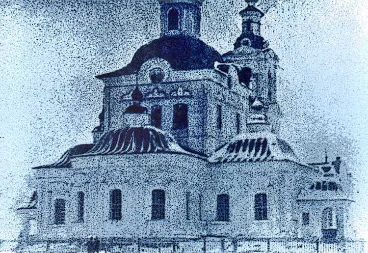 Церковь Обновления храма Господня в Иерусалиме, Сокольское (Сокольский ГО, Нижегородская область). архивная фотография, Фото нач. XX в. Сокольский народный краеведческий музей. Сайт old-churches.ru