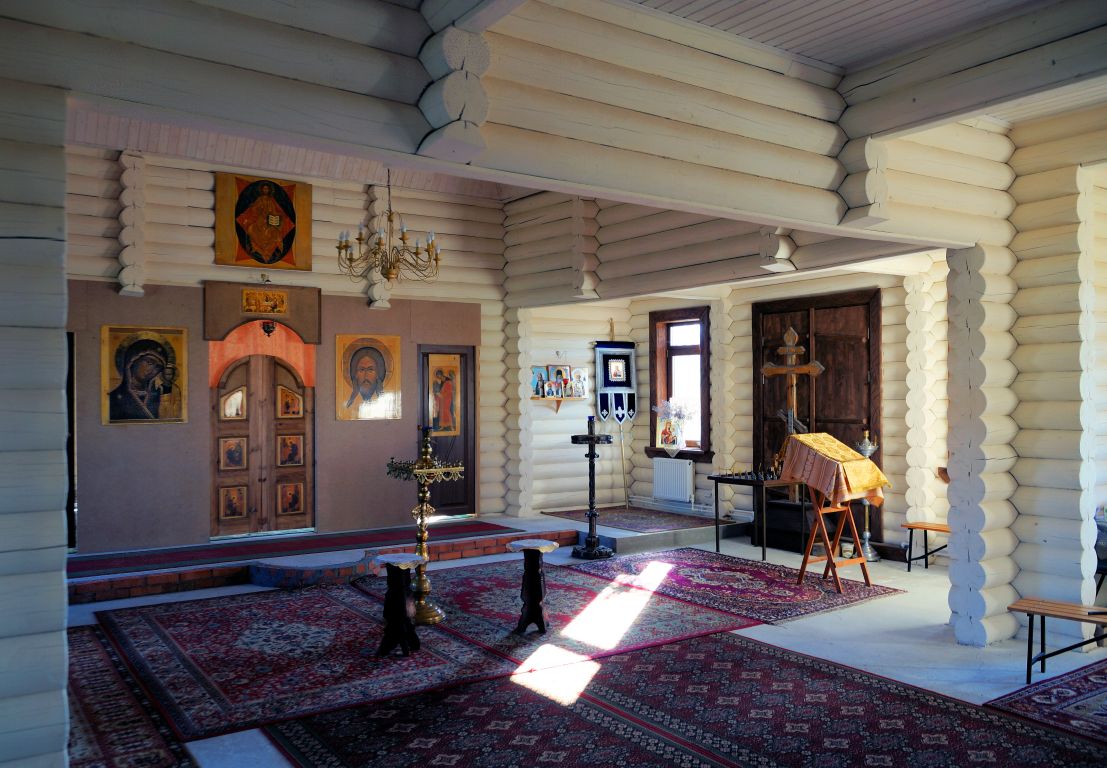 Церковь Иоанна Русского, Старый Двор (Суздальский район, Владимирская область). интерьер и убранство, Основной объём
