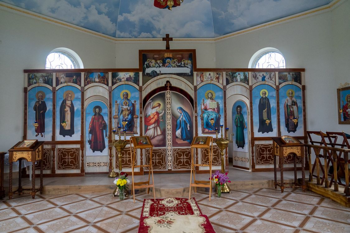 Церковь Сергия Радонежского, Ефремовские Хутора (Старожиловский район, Рязанская область). интерьер и убранство