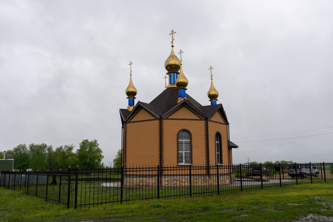 Церковь Сергия Радонежского, Ефремовские Хутора (Старожиловский район, Рязанская область). фасады