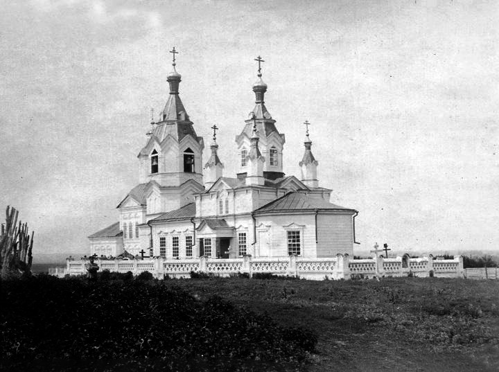 Починки. Церковь Захарии и Елисаветы. архивная фотография, Фото 1900-х годов из фондов Починковского краеведческого музея