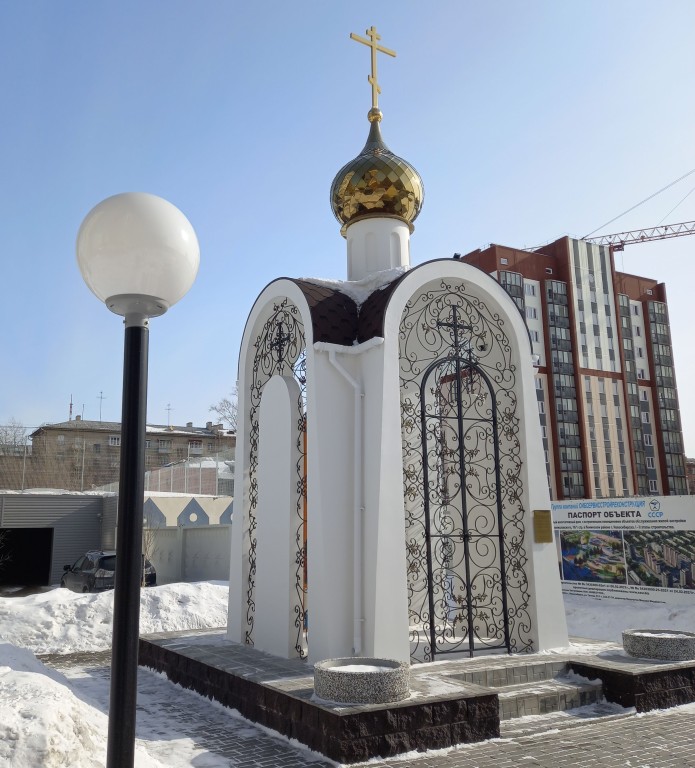 Часовня Тихвинской иконы Божией Матери, Новосибирск (Новосибирск, город, Новосибирская область). фасады