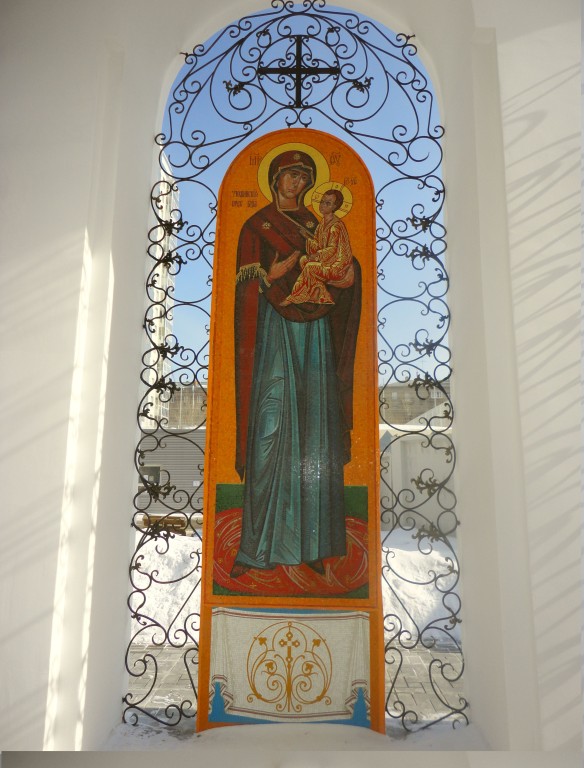 Часовня Тихвинской иконы Божией Матери, Новосибирск (Новосибирск, город, Новосибирская область). интерьер и убранство