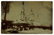 Церковь Успения Пресвятой Богородицы, Почтовая фотооткрытка 1900-х годов<br>, Флоровское, Мышкинский район, Ярославская область