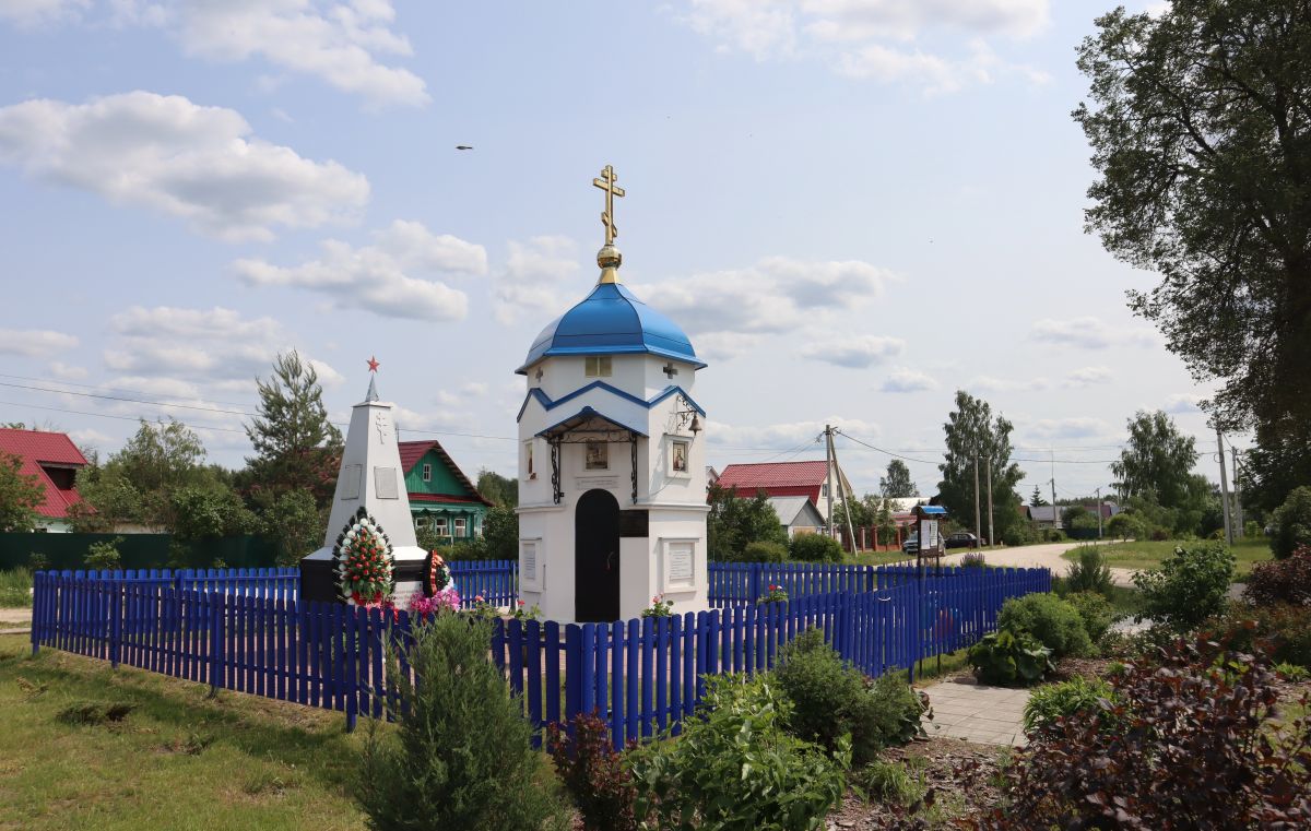 Часовня Владимирской иконы Божией Матери, Ветчи (Петушинский район, Владимирская область). фасады, Вид с северо-запада