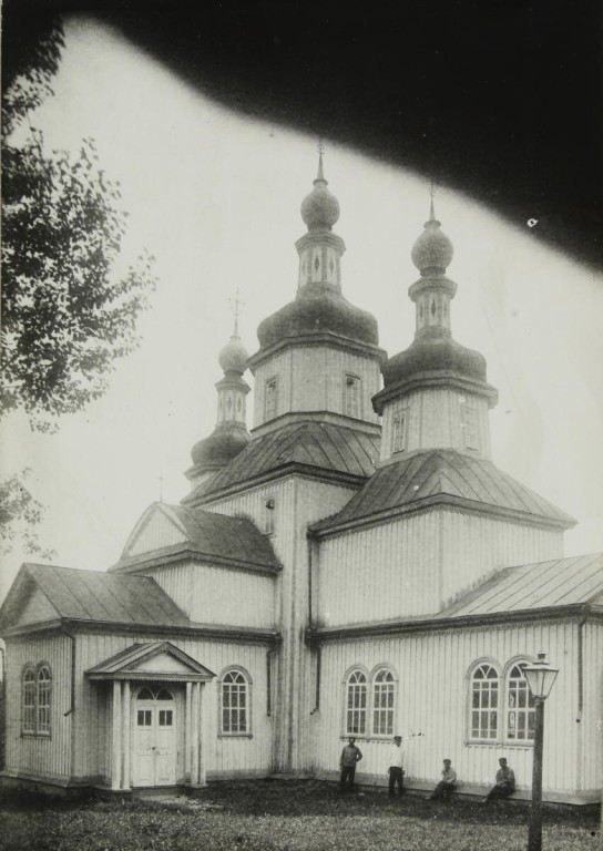 Церковь Михаила Архангела, Хоружевка (Роменский район, Украина, Сумская область). архивная фотография, Фото 1929 года из фондов Института рукописи Национальной библиотеки Украины им. В.И. Вернадского. Автор С. Таранушенко