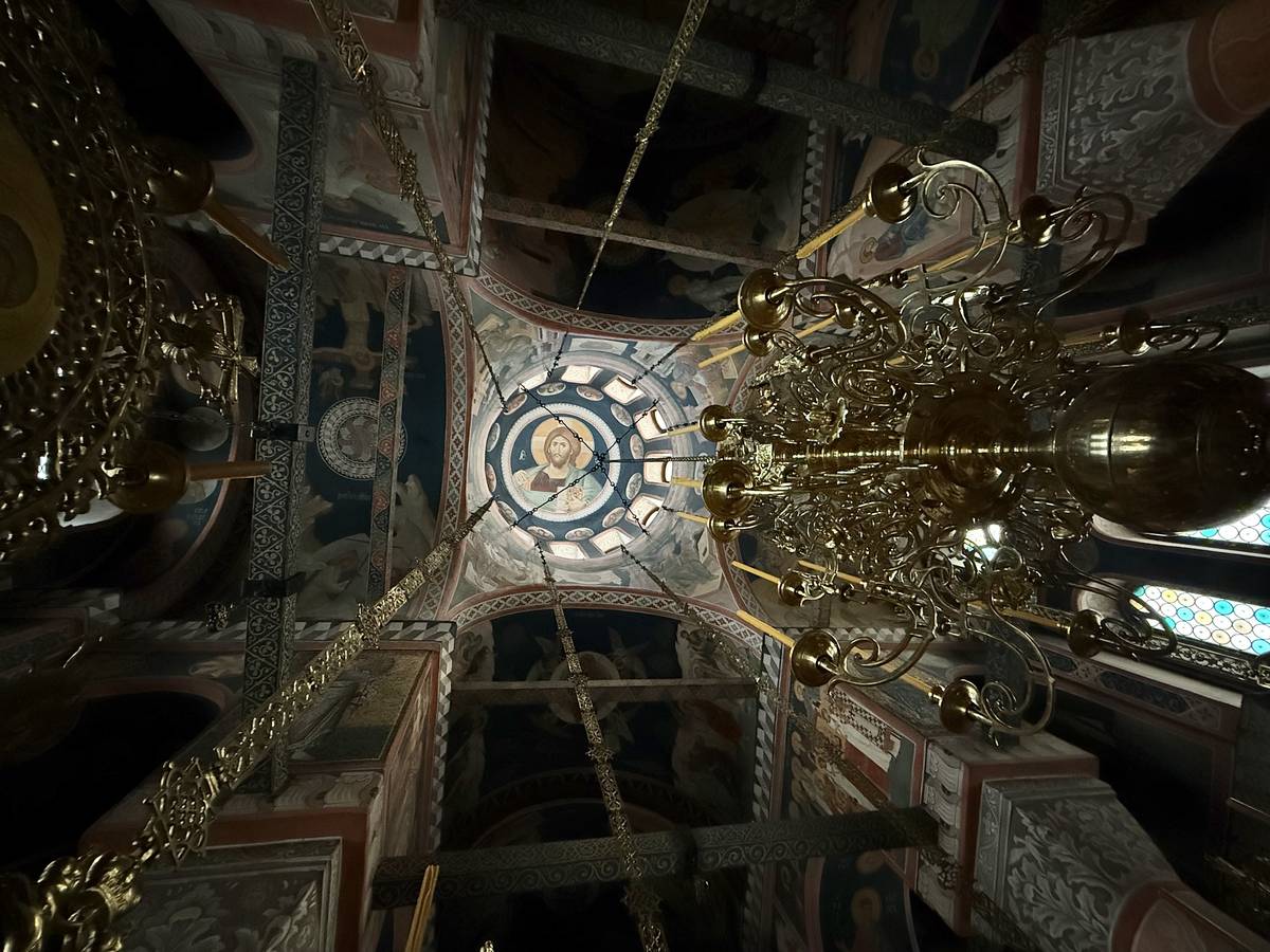 Подкупольное пространство, интерьер и убранство. Преображенский мужской скит, Подмоклово (Серпуховский городской округ и гг. Протвино, Пущино, Московская область)