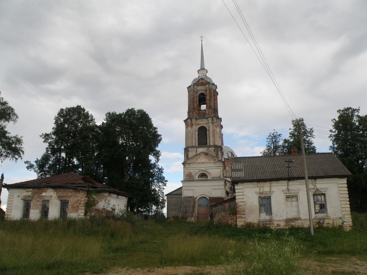 Церковь Илии Пророка, Ильинское (Парфеньевский район, Костромская область). фасады