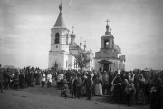 Церковь Илии Пророка, Престольный праздник у вновь выстроенной церкви <br>, Каптырево, Шушенский район, Красноярский край