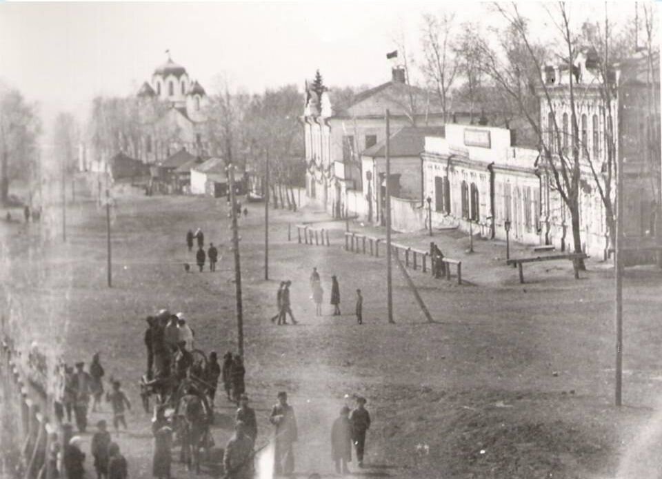 Церковь  Покрова Пресвятой Богородицы при Колыванском городском училище, Колывань (Колыванский район, Новосибирская область). архивная фотография, Фото 1930-х г.г. Источник: Отдел архивной службы Администрации Колыванского района