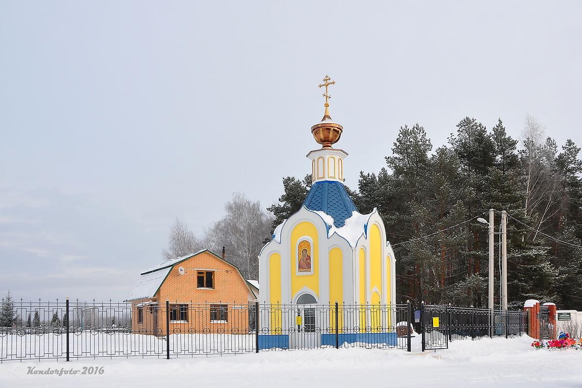 фасады. Часовня Иоанна Предтечи на кладбище, Старая Кашира (Ступинский городской округ, Московская область)