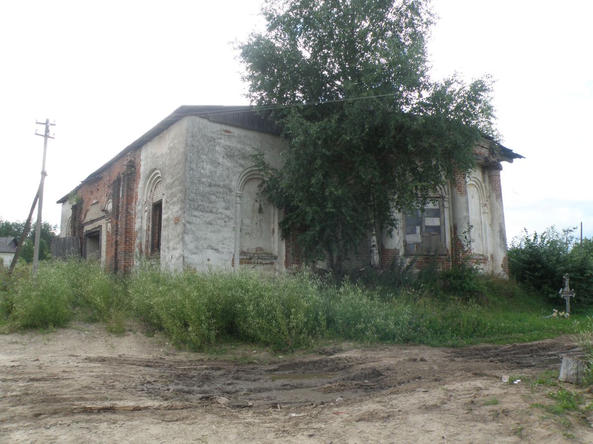 Церковь Рождества Пресвятой Богородицы, Матвеево (Парфеньевский район, Костромская область). фасады