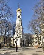 Воскресенский Новодевичий монастырь. Церковь Положения Пояса Пресвятой Богородицы в колокольне - Московский район - Санкт-Петербург - г. Санкт-Петербург