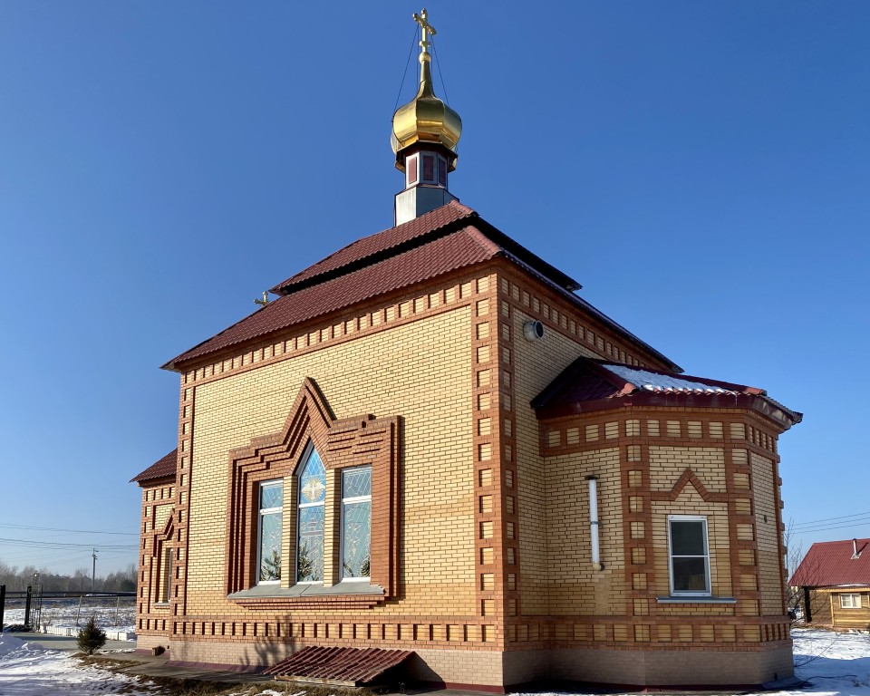 Церковь Воскресения Христова, Маркова (Иркутский район, Иркутская область). фасады, Вид с востока