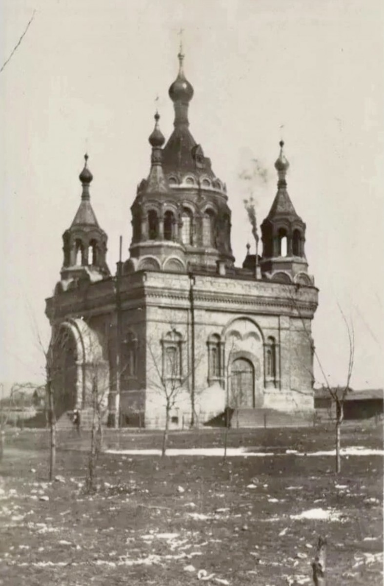 Церковь Спаса Нерукотворного Образа, Красноярск (Красноярск, город, Красноярский край). архивная фотография, Снимок 1913 г