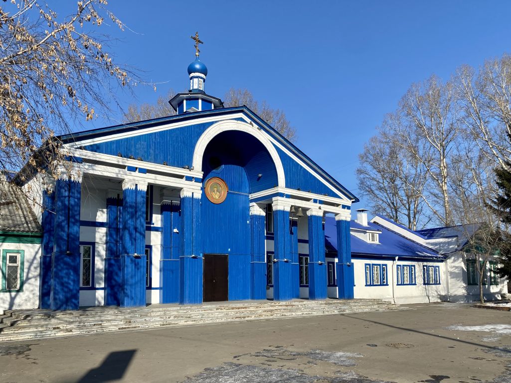 Церковь Софрония, епископа Иркутского, Шелехов (Шелеховский район, Иркутская область). фасады, Вид с юга