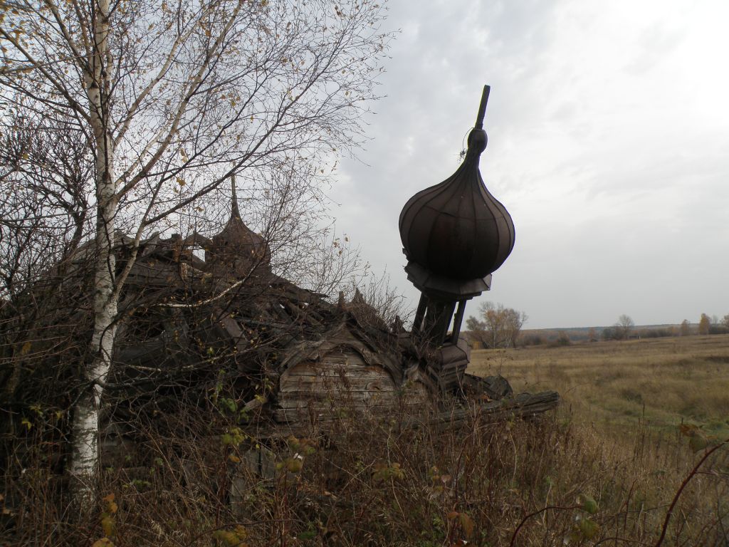 Неизвестная церковь, Новая Берёзовка (Починковский район, Нижегородская область). архитектурные детали, Вид с З