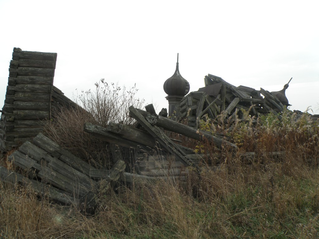 Новая Берёзовка. Церковь Александра Невского. фасады, Вид с С