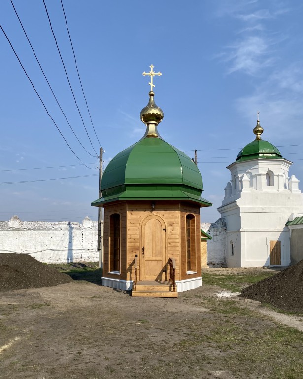 Троицкий Селенгинский мужской монастырь. Часовня Иннокентия, епископа Иркутского, Троицкое (Прибайкальский район, Республика Бурятия). фасады, Вид с запада