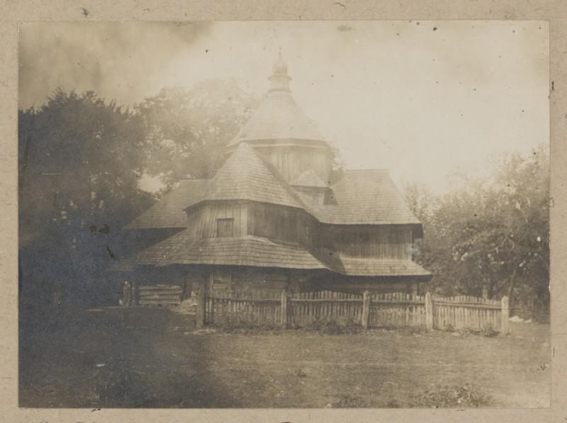 Монастырец. Церковь Николая Чудотворца. архивная фотография, Фото 1918 года http://www.fototeka.ihs.uj.edu.pl/navigart/node/119156