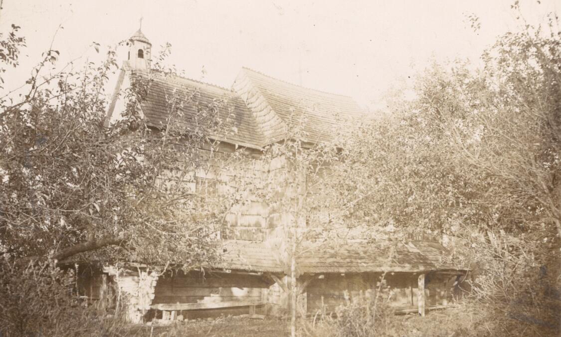 Мостиска-Завада. Церковь Вознесения Господня. архивная фотография, Фото 1904 г. http://www.fototeka.ihs.uj.edu.pl/navigart/node/119166