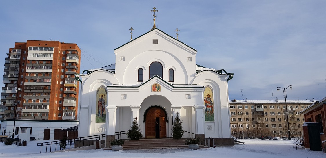 Церковь Феодора Тирона, Красноярск (Красноярск, город, Красноярский край). фасады