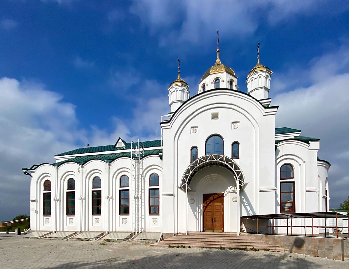 Церковь Феодора Тирона, Красноярск (Красноярск, город, Красноярский край). фасады, Южный фасад