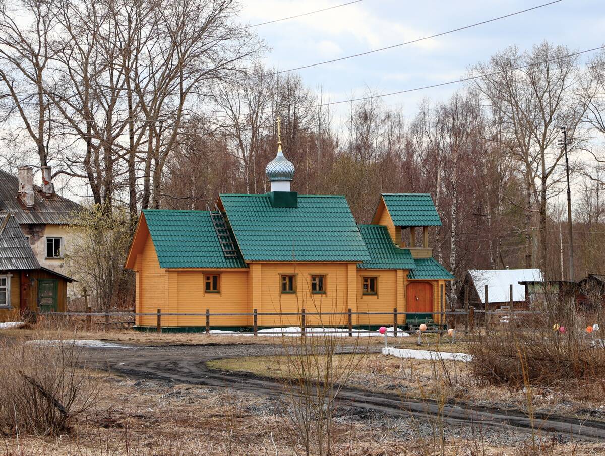 Часовня Пахомия Кенского, Емца (Плесецкий район, Архангельская область). фасады