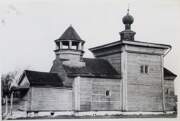Церковь Богоявления Господня, Фото Каверзнева М. Г. 13 октября 1948 г.<br>, Семёновское, Пушкинский район и гг. Ивантеевка, Королёв, Московская область