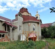 Церковь Матроны Московской, Строящийся крестильный храм во имя блаженной старицы Матроны Московской, расположенный на территории храма Патриарха Тихона<br>, Волжский, Волжский, город, Волгоградская область
