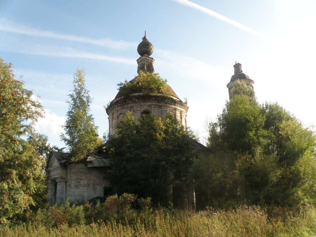 Церковь Успения Пресвятой Богородицы, Павловское (Буйский район, Костромская область). фасады