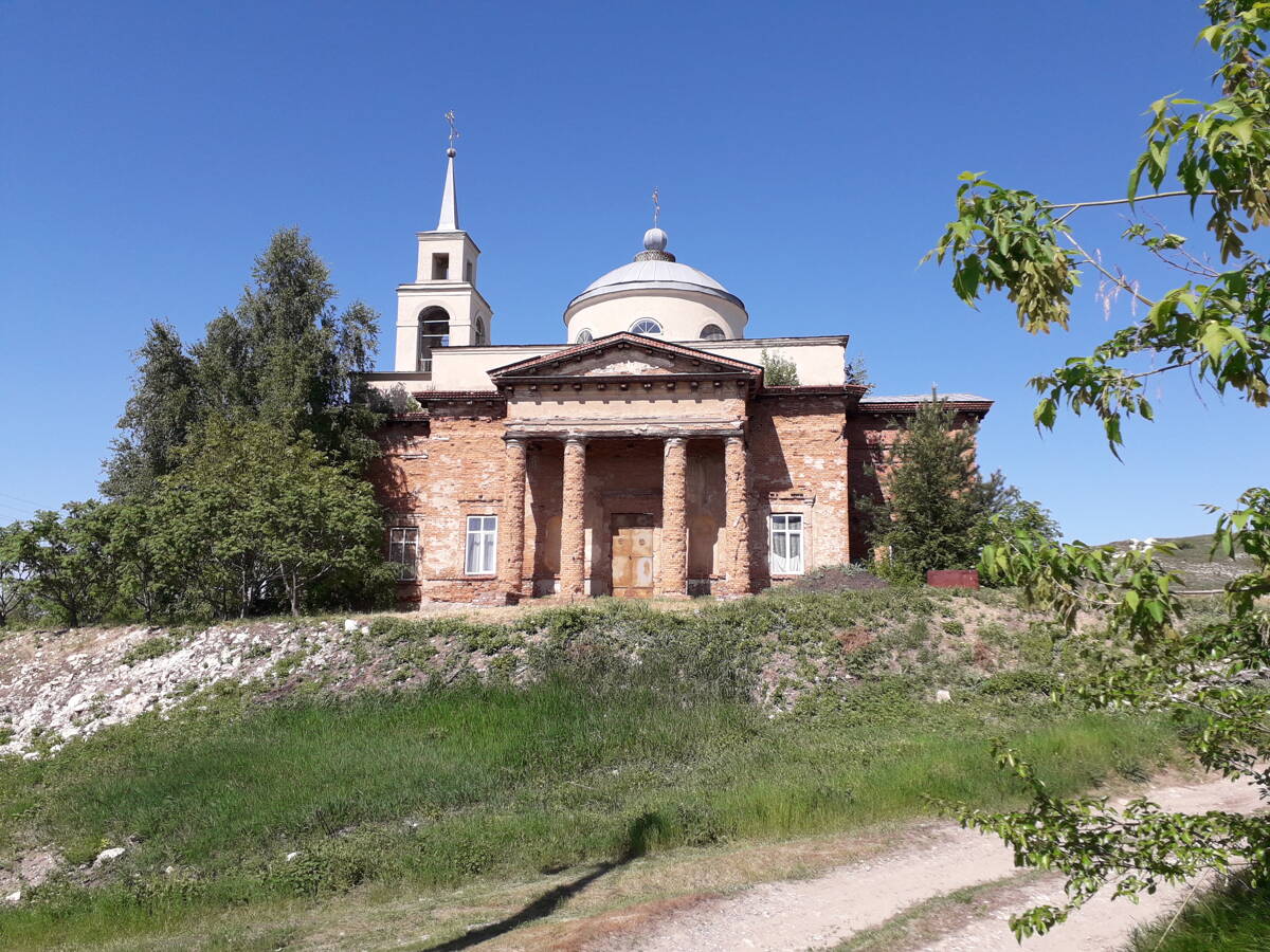 Весёлая Гора. Церковь Благовещения Пресвятой Богородицы. фасады