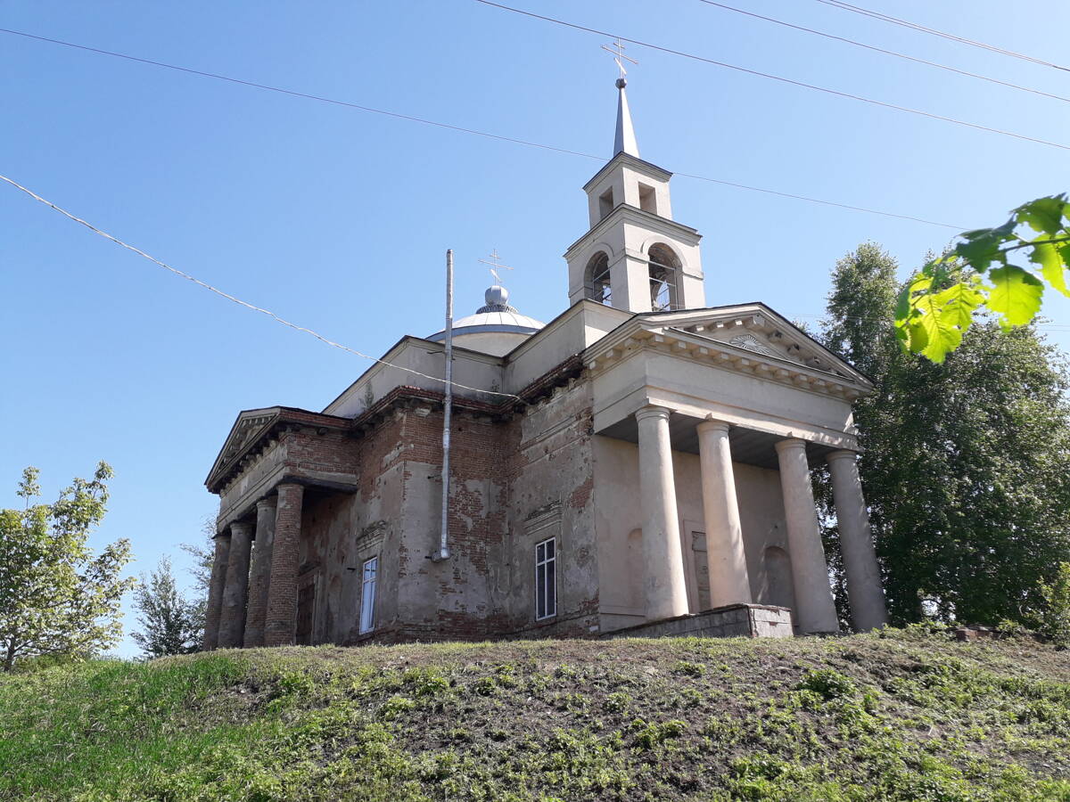 Весёлая Гора. Церковь Благовещения Пресвятой Богородицы. фасады