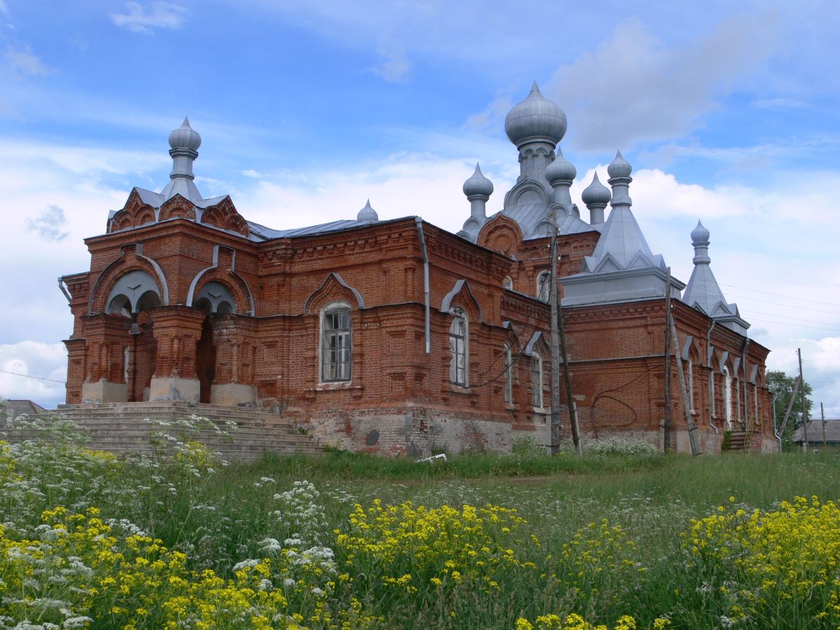Кизьва. Церковь Николая Чудотворца. фасады