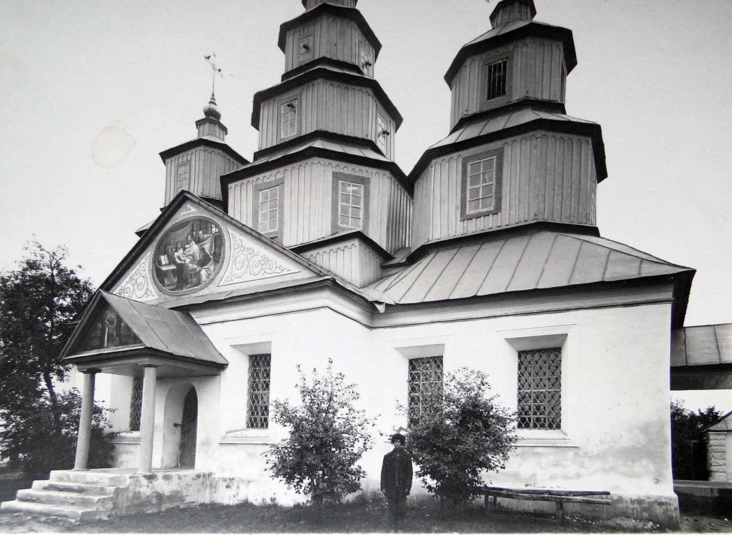 Смоляниново. Церковь Рождества Пресвятой Богородицы. архивная фотография, Фото 1928 года. Автор С. Таранушенко