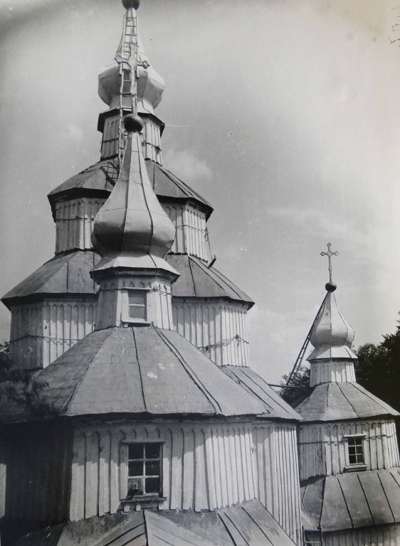Смоляниново. Церковь Рождества Пресвятой Богородицы. архивная фотография, Фото 1928 года. Автор С. Таранушенко