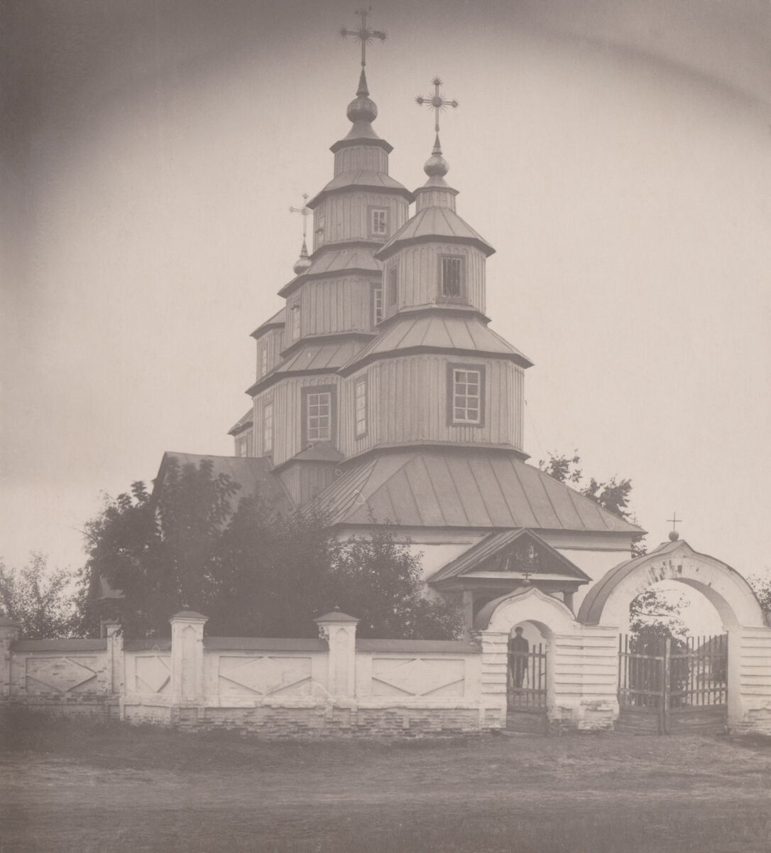 Церковь Рождества Пресвятой Богородицы, Смоляниново (Новоайдарский район, Украина, Луганская область). архивная фотография, Фото первой трети ХХ века