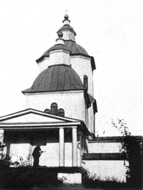 Церковь Михаила Архангела, Бездрик (Сумской район, Украина, Сумская область). архивная фотография, Фото 1914 года. Автор Г.К. Лукомский