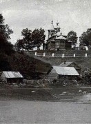 Церковь Георгия Победоносца, Вид на Георгиевскую церковь со стороны р.Оредеж<br>, Перечицы, Лужский район, Ленинградская область