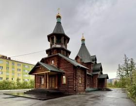Норильск. Церковь Троицы Живоначальной в Талнахе