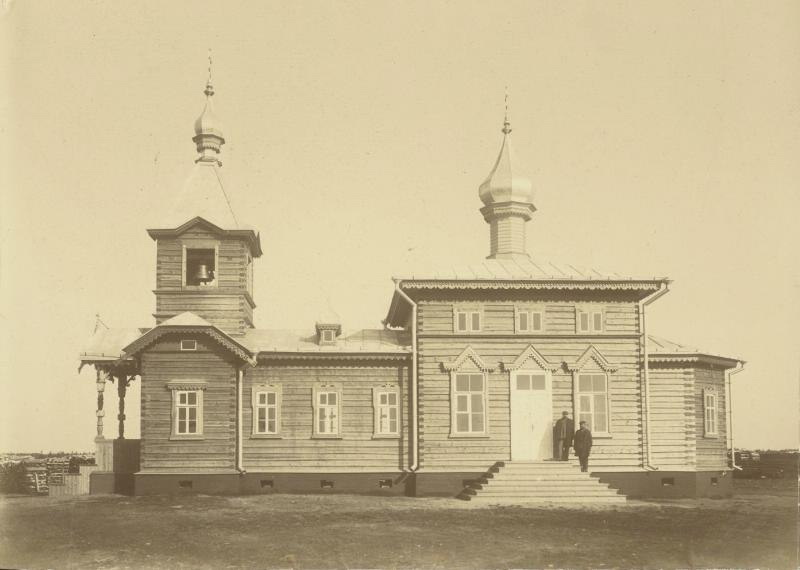 Церковь Петра и Павла, Кошели, урочище (Хвойнинский район, Новгородская область). архивная фотография, Старинное фото
