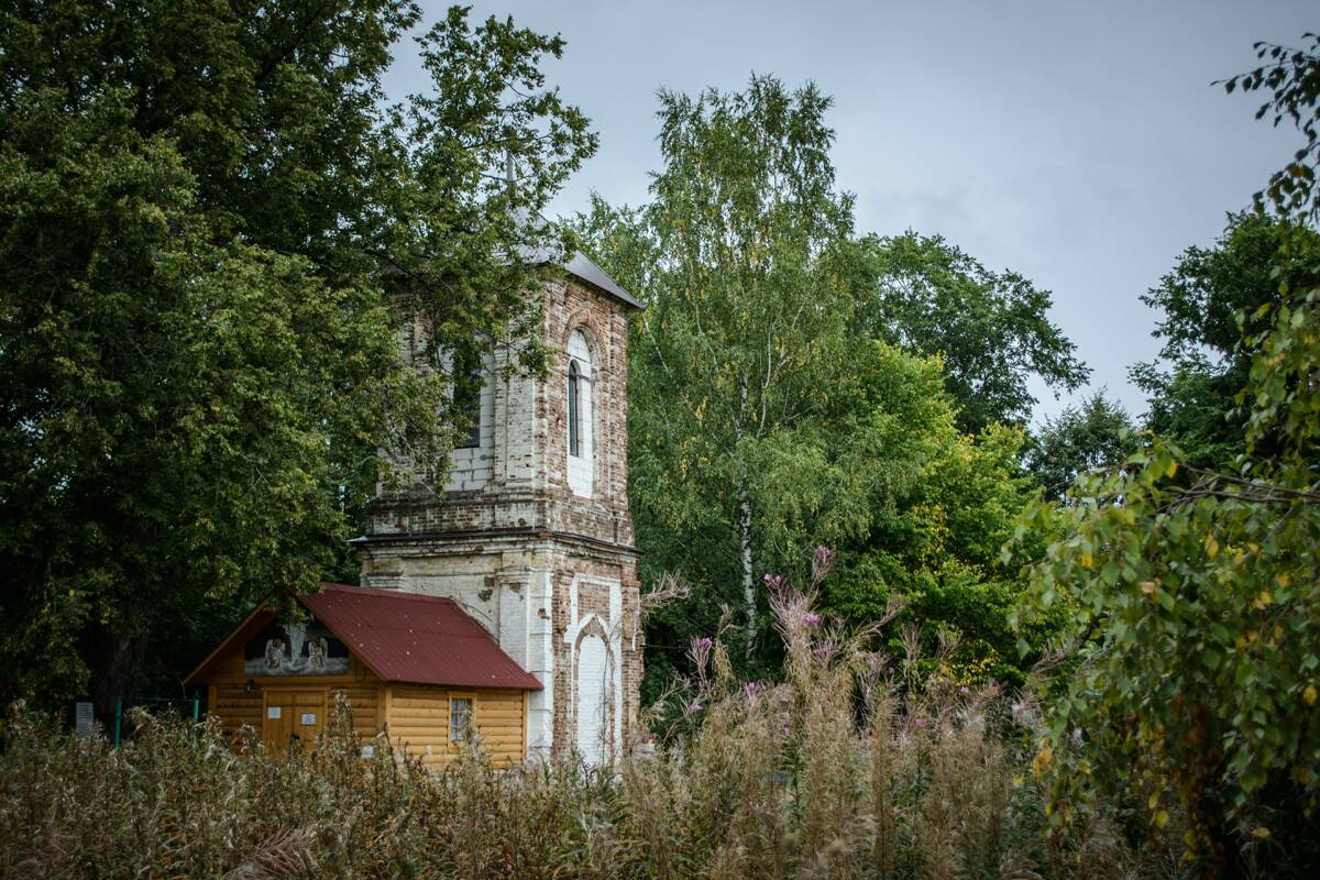 Церковь Георгия Победоносца, Лугско (Батецкий район, Новгородская область). фасады, до реставрации