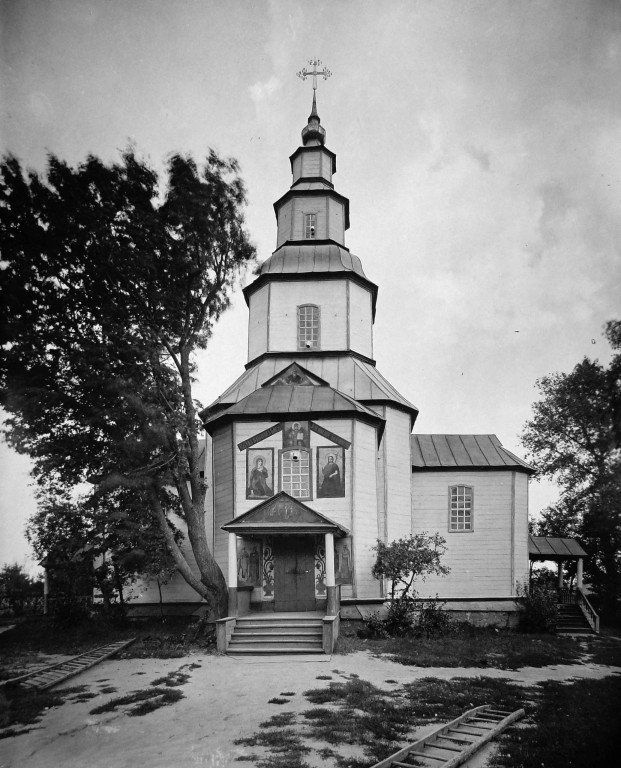 Лиман. Церковь Воздвижения Креста Господня (старая). архивная фотография, Фото 1927 года. Автор С. Таранушенко