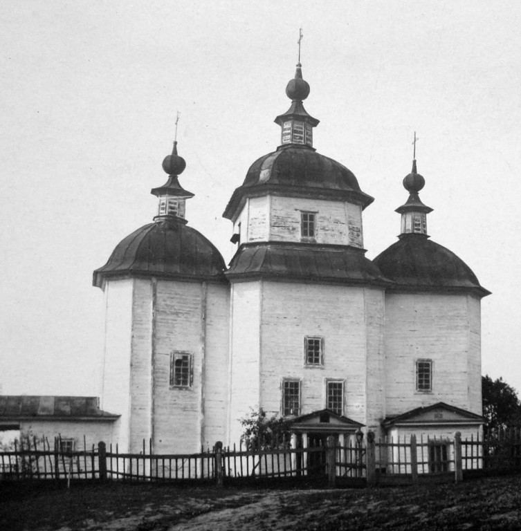 Церковь Михаила Архангела, Левковка (Изюмский район, Украина, Харьковская область). архивная фотография, Фото 1914 года. Автор С. Таранушенко